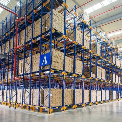 Storage Drive In Warehouse Racking Drive Through Racking System 1000kg Bearing