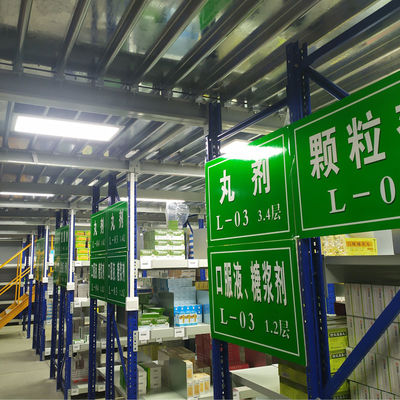 Adjustable Mezzanine Floor Racking System Warehouse Multi Tier Rack
