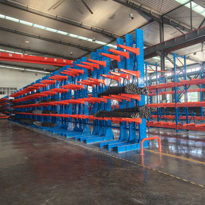 Single Arm 100kg-1000kg Heavy Duty Warehouse Cantilever Racks Industrial Adjustable Cantilever Racking
