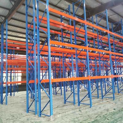 Steel Pallet Racking Warehouse Storage Racks Weight Capacity 1000kg-3000kg