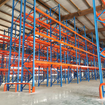 Customized Metal Warehouse Racking Simple Structures Heavy Duty Industrial Racking
