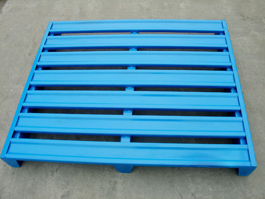 Customized 2 Way Steel Pallet warehouse pallet 500-2000 kg  Load Capacity