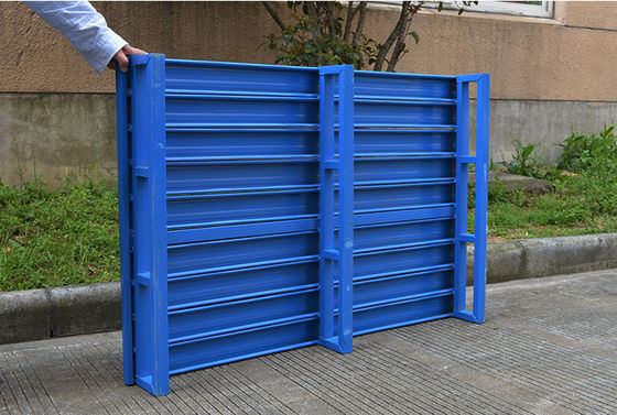 Customized 2 Way Steel Pallet warehouse pallet 500-2000 kg  Load Capacity