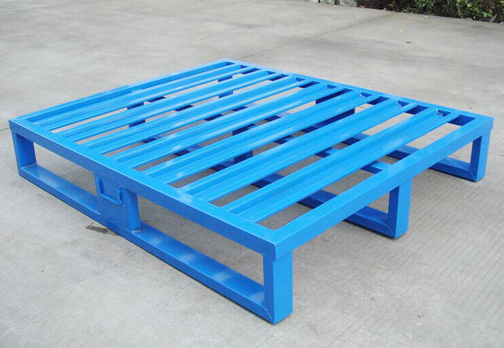 Customized 2 Way Steel Pallet warehouse pallet 500-2000 kg  Load Capacity