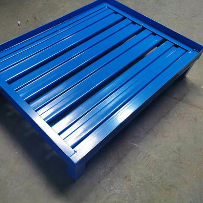 4 Way Durable Metal Warehouse Steel Pallet Heavy Duty Steel Pallet 1000 - 2000 Kg