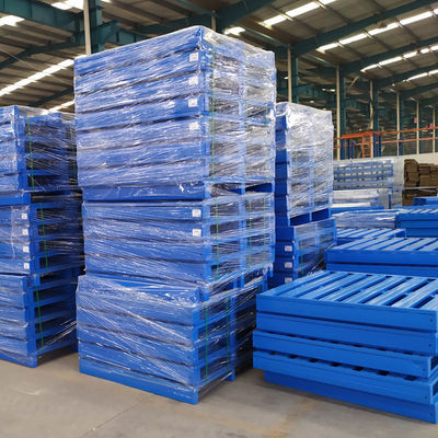 Steel Pallet For Warehouse Management 2 Way / 4 Way Entry Type