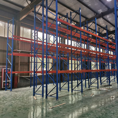 Large Capacity Warehouse Shelving Racks Steel Q235 Customized Height And Width