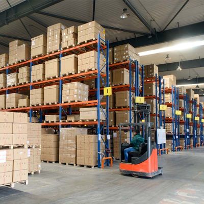 Pallet Shelving Steel Racks For Warehouse Industrial Warehouse Storage Racks 1.5-2.5mm Depth