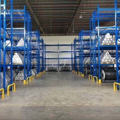 Pallet Shelving Steel Racks For Warehouse Industrial Warehouse Storage Racks 1.5-2.5mm Depth