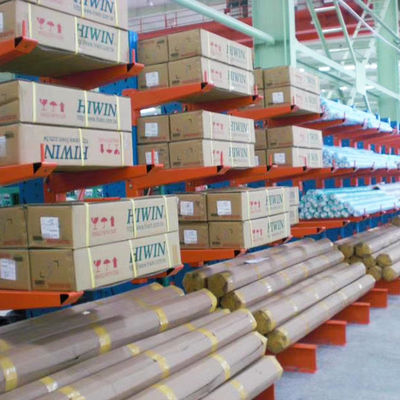 Customized Heavy Duty Cantilever Racks Strong Steel Racking For Hardware Storage