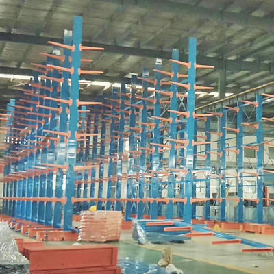 Industrial Heavy Duty Cantilever Storage Racks Adjustable Cantilever Pipe Storage Racks