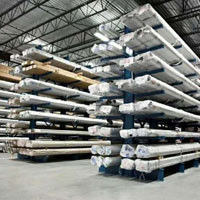 Customized Warehouse Storage Cantilever Rack Auto Parts Cantilever Wire Shelf