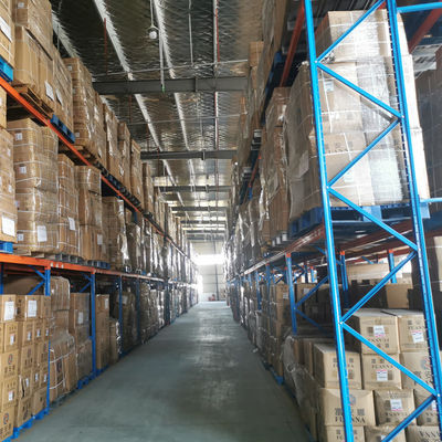 Heavy Duty Industrial Warehouse Racking Carton Packing Powder Coating