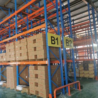 Heavy Duty Rust Proof Orange Steel Pallet Racking Warehouse Shelving Racks