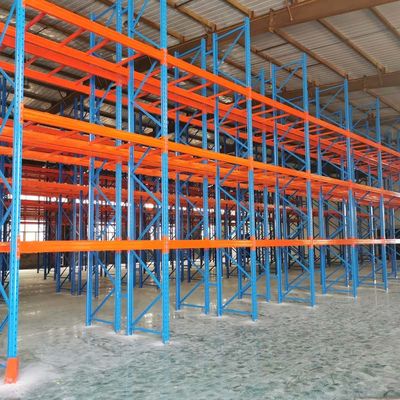 Sturdy Steel Warehouse Pallet Rack Heavy Duty Storage Shelves Customized