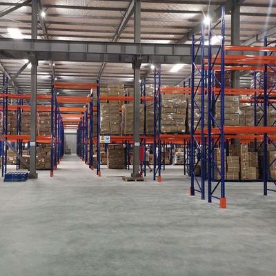 Sturdy Steel Warehouse Pallet Rack Heavy Duty Storage Shelves Customized