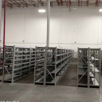 Customizable Powder Coated Boltless Steel Shelving Racks Metal Material