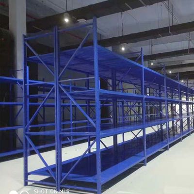 Industrial Rivet Shelving 5 Tier Warehouse Storage Rack With Powder Coating Finish