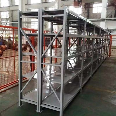 Indoor Warehouse Storage Racks Boltless Rack Metal Shelving Suitable For Many Places