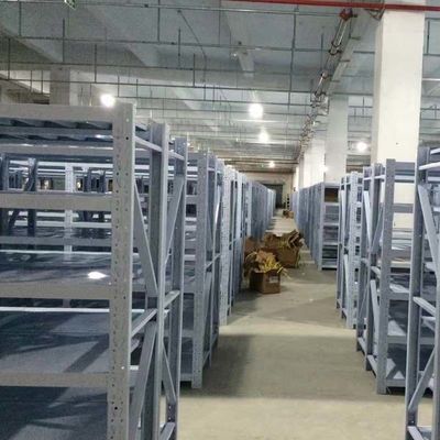 Industrial Rivet Shelving 5 Tier Warehouse Storage Rack With Powder Coating Finish