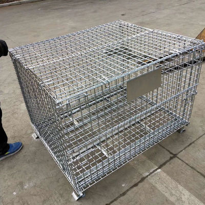 Collapsible Rust Proof Stackable Storage Cage With 500-1000KG Capacity