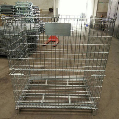 Collapsible Rust Proof Stackable Storage Cage With 500-1000KG Capacity