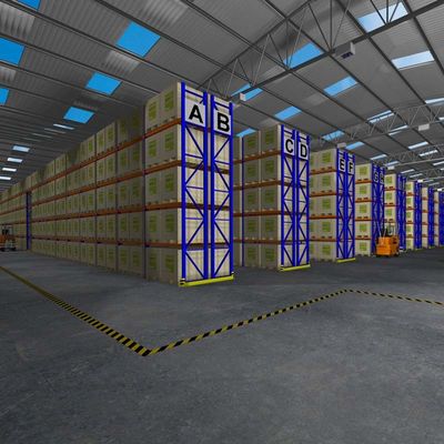 Customized Warehouse Pallet Rack for Auto Parts Storage Customization