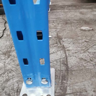Coated Warehouse Rack For Heavy-Duty And Customizable Industrial Storage