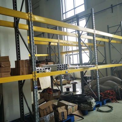 Coated Warehouse Rack For Heavy-Duty And Customizable Industrial Storage