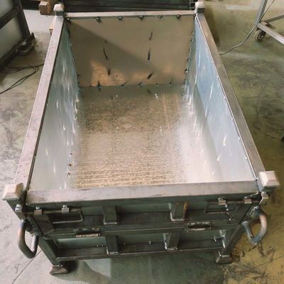 Steel Grid Material Metal Box Pallet Transport Industrial Storage Box