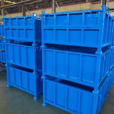 Stackable Durable Steel Foldable Wire Mesh Container  For Your Storage Requirements