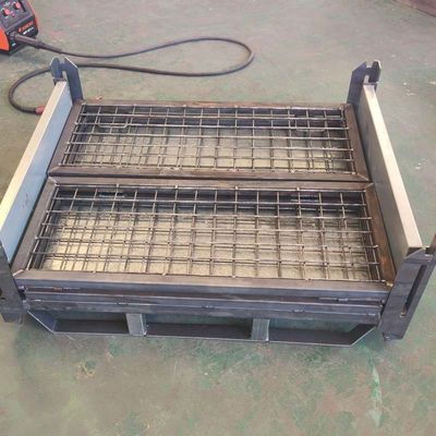 Stackable Durable Steel Foldable Wire Mesh Container  For Your Storage Requirements