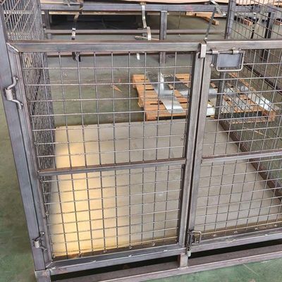 Foldable Heavy Duty Storage Cage Ideal For Warehouse Storage And Transport