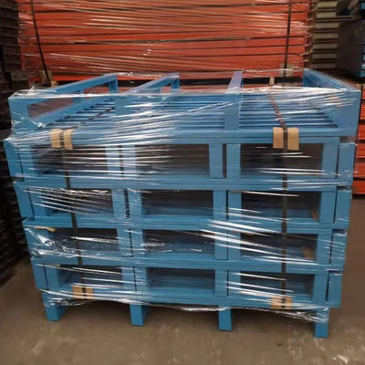 2 Way Entry Type Warehouse Steel Pallet Hot Dip Galvanized Heavy Duty metal pallet