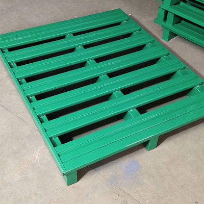 Heavy Duty Warehouse Steel Pallet 500KG-3000KG Load Capacity Steel Metal Pallets