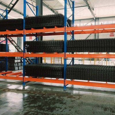 Coated Warehouse Rack For Heavy-Duty And Customizable Industrial Storage