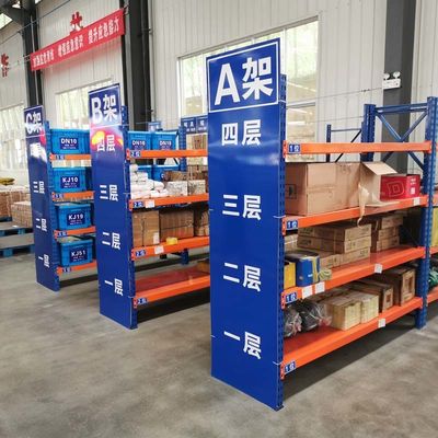 Adjustable  Warehouse Shelving Racks  Metal Supermarket Shelves