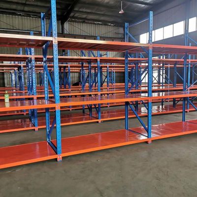Medium Duty Shelving With Weight Capacity 100kg-500KG/Layer Customized Color Options
