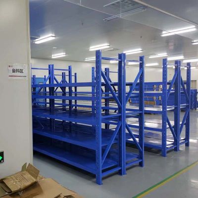 Medium Duty Shelving With Weight Capacity 100kg-500KG/Layer Customized Color Options