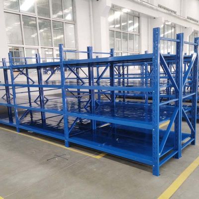 100KG/Layer-500KG/Layer Boltless Shelving Units Customized For Warehouse Storage