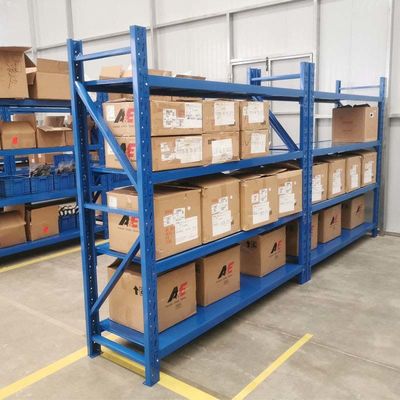 Powder Coating Adjustable Warehouse Shelving Storage Rack 100kg-500KG/Layer