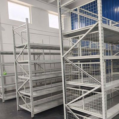 Indoor Adjustable Shelves Medium Duty Industrial Rack Shelving For Optimal Space Utilization