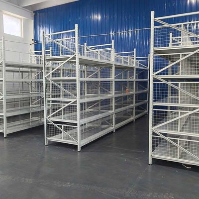 Powder Coating Adjustable Warehouse Shelving Storage Rack 100kg-500KG/Layer