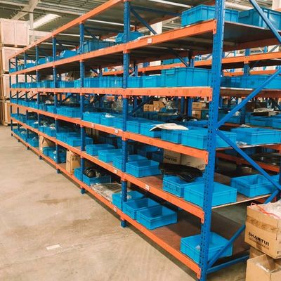 5 Shelves Customized And Adjustable Boltless Metal Shelving For Supermarket Needs