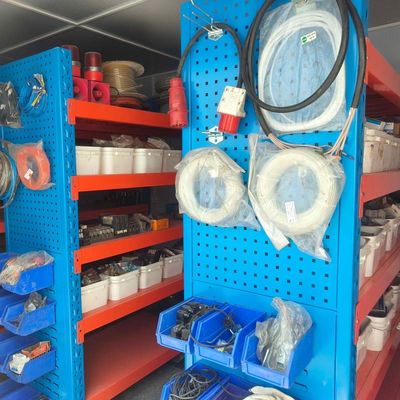 5 Shelves Customized And Adjustable Boltless Metal Shelving For Supermarket Needs