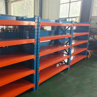 5 Shelves Customized And Adjustable Boltless Metal Shelving For Supermarket Needs