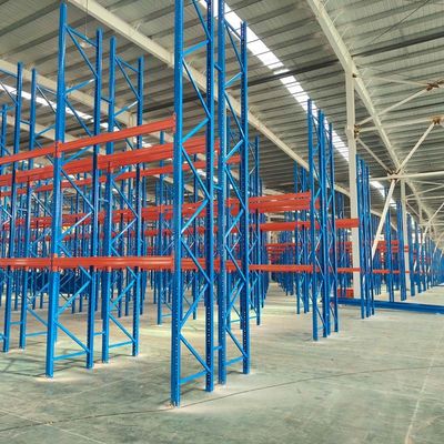 Industrial Warehouse Storage Blue Warehouse Rack For Your Requirements
