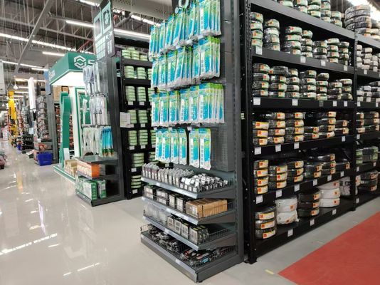 Customized Steel Supermarket Shelves Pallet Racking Adjustable