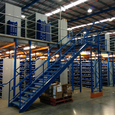 Customized Heavy Duty Steel Attic Steel Platform With Multi Lever Layer  Warehouse Storage Racks