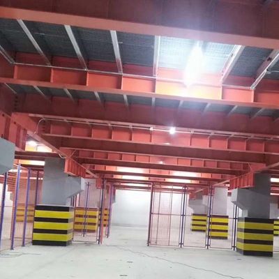 Customized Heavy Duty Steel Attic Steel Platform With Multi Lever Layer  Warehouse Storage Racks